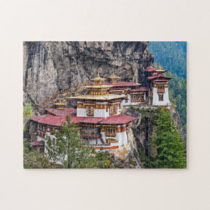 Paro Taktsang: The Tiger's Nest Monastery - Bhutan Jigsaw Puzzle