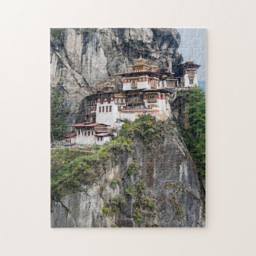 Paro Taktsang The Tigers Nest Monastery _ Bhutan Jigsaw Puzzle