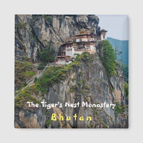 Paro Taktsang The Tigers Nest Monastery _ Bhutan Magnet