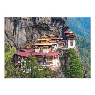 Paro Taktsang: The Tiger's Nest Monastery - Bhutan Photo Print
