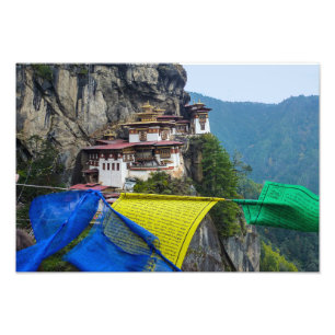 Paro Taktsang: The Tiger's Nest Monastery - Bhutan Photo Print