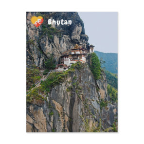 Paro Taktsang: The Tiger's Nest Monastery - Bhutan Postcard