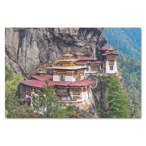 Paro Taktsang The Tigers Nest Monastery _ Bhutan Tissue Paper