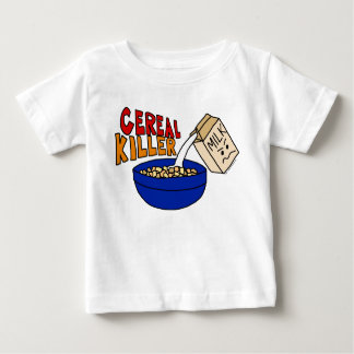 Parody Cereal Killer Breakfast Food Humor Baby T-Shirt