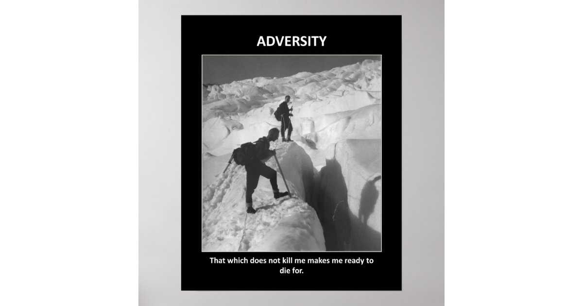 Parody what doesn t kill me makes me stronger poster zazzle