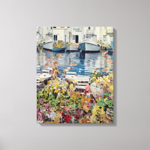 Paros 1985 canvas print