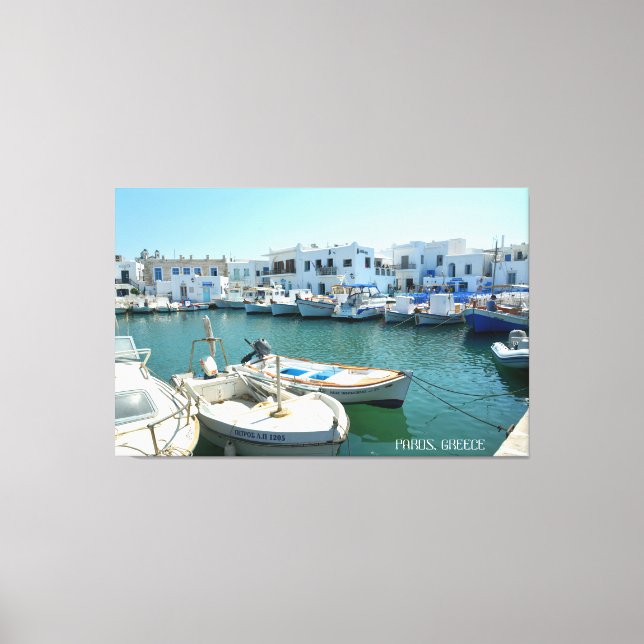 Paros, Greece Canvas Print (Front)