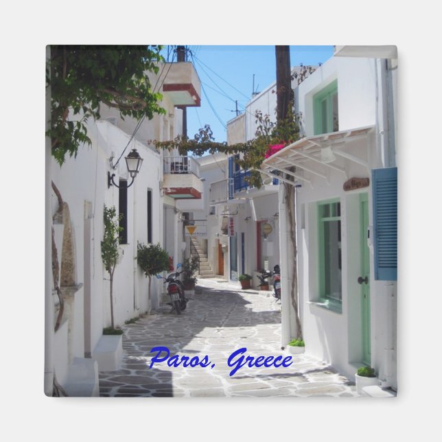Paros, Greece Magnet (Front)