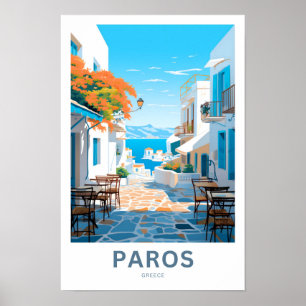 Paros Greece Travel Print