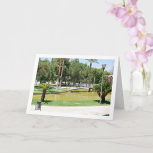 Parque de la Bombilla, Lliria, Valencia, Spanish Card