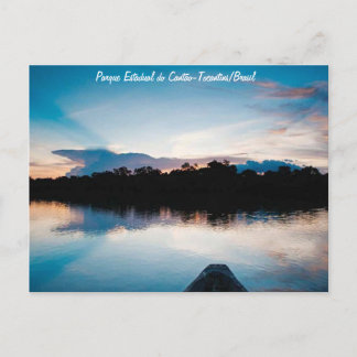 Parque Estadual do Cantão -Tocantins/Brasil Postcard