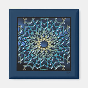 Parquet Magnet - Navy Blue