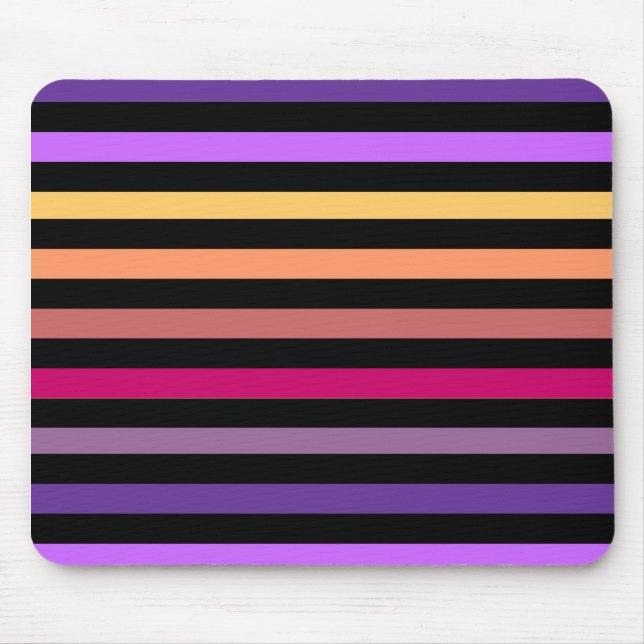 Parquet Stripes Mousepad (Front)