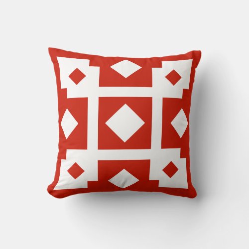 Parquet Throw Pillow