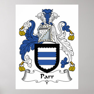 Parr Family Crest Poster