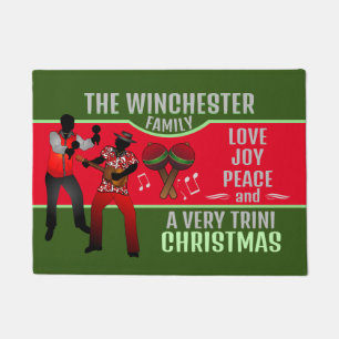 PARRANDEROS with A Very Trini Christmas Doormat
