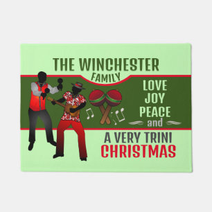 PARRANDEROS with A Very Trini Christmas Doormat
