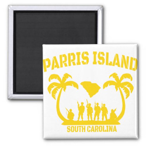 Parris Island South Carolina Magnet