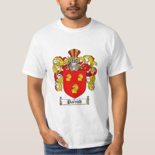 Parrish Family Crest - Parrish Coat of Arms T-Shirt