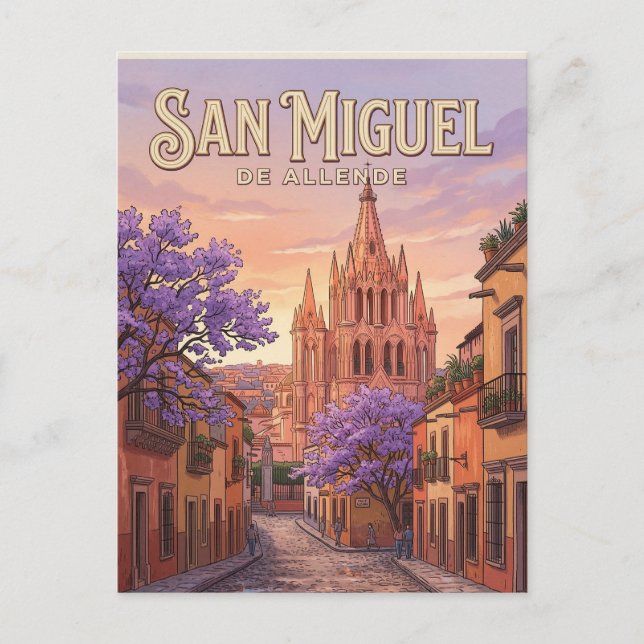 Parroquia de San Miguel Arcángel Postcard (Front)