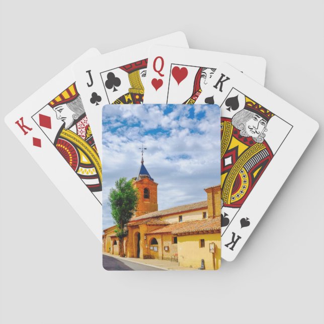 Parroquia de San Pedro Apóstol Poker Cards (Back)