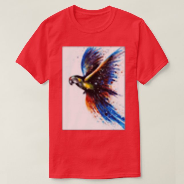 Parrot 74 4 T-Shirt (Design Front)
