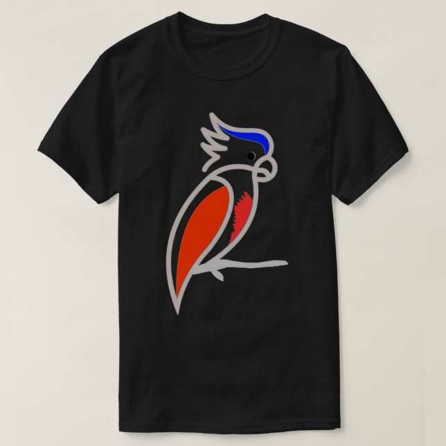 Parrot 85 2 T-Shirt (Design Front)