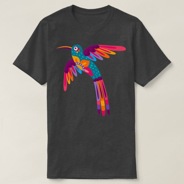 Parrot And Cool Funny Exotic Tropical Parrots T-Shirt (Design Front)