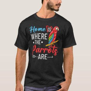 Parrot Animals Funny Blue Veterinarians Birds Cute T-Shirt