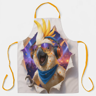 Parrot Apron – Colorful and Musical Design