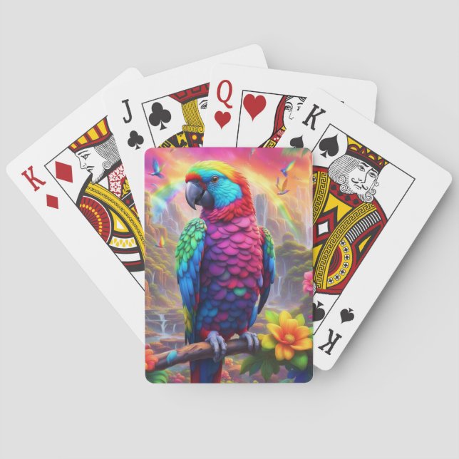 Parrot Art - Playing Cards (Back)