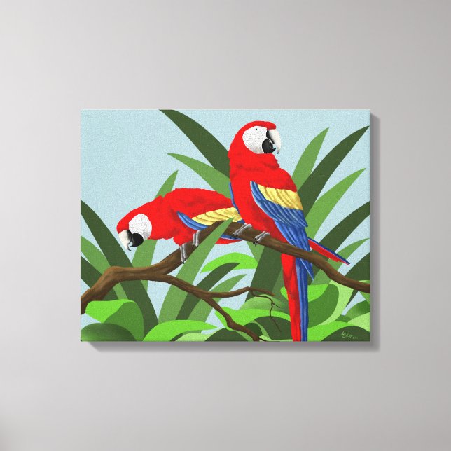 Parrot Art Prints (Front)