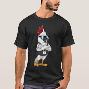 Parrot as Musician with Sunglasses T-Shirt