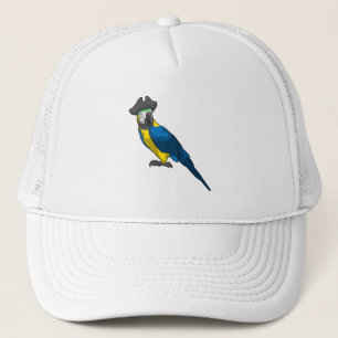 Parrot as Pirate with Hat