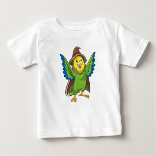 Parrot as Wizard with Hat Baby T-Shirt