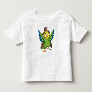 Parrot as Wizard with Hat Toddler T-shirt