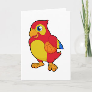 Parrot at Basketball Sports Card