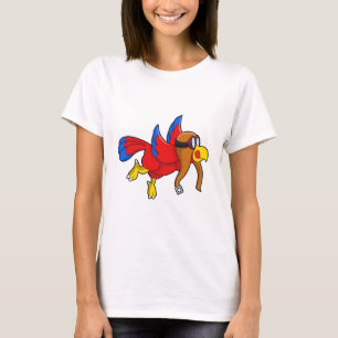 Parrot at Flying as Pilot T-Shirt