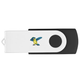 Parrot at Hip Hop Dance Dab Flash Drive