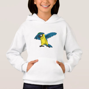 Parrot at Hip Hop Dance Dab Hoodie