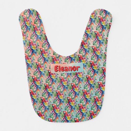 Parrot Baby Bib