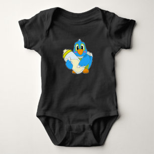 Parrot Baby bottle Milk Bodysuit