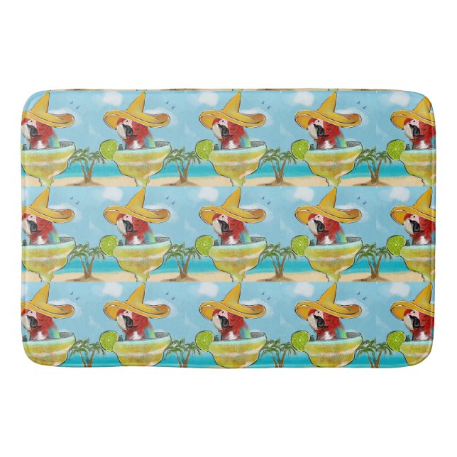 Parrot Bath Mat (Front)