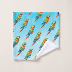 Parrot Bath Towel Set