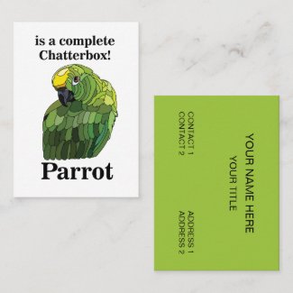 Parrot Bird Chatterbox Funny Tropical