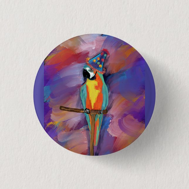 PARROT BUTTON (Front)