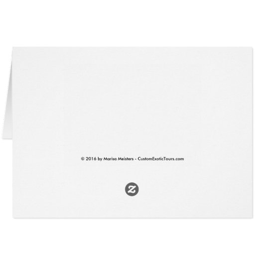 Parrot Card (Back Horizontal)