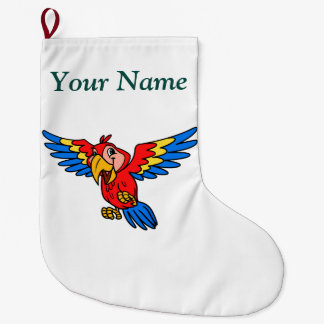Parrot Christmas Stocking