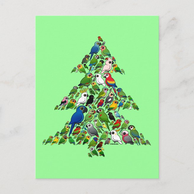 Birdorable Parrots Christmas Tree in Parakeets, Parrots, New Designs
