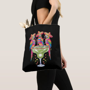 Parrot Cinco De Mayo Funny Drinking Mexican Fiesta Tote Bag